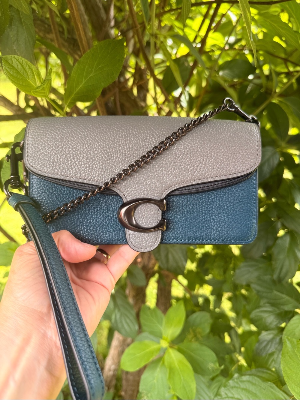 Coach Tabby colorblock crossbody bag 76199